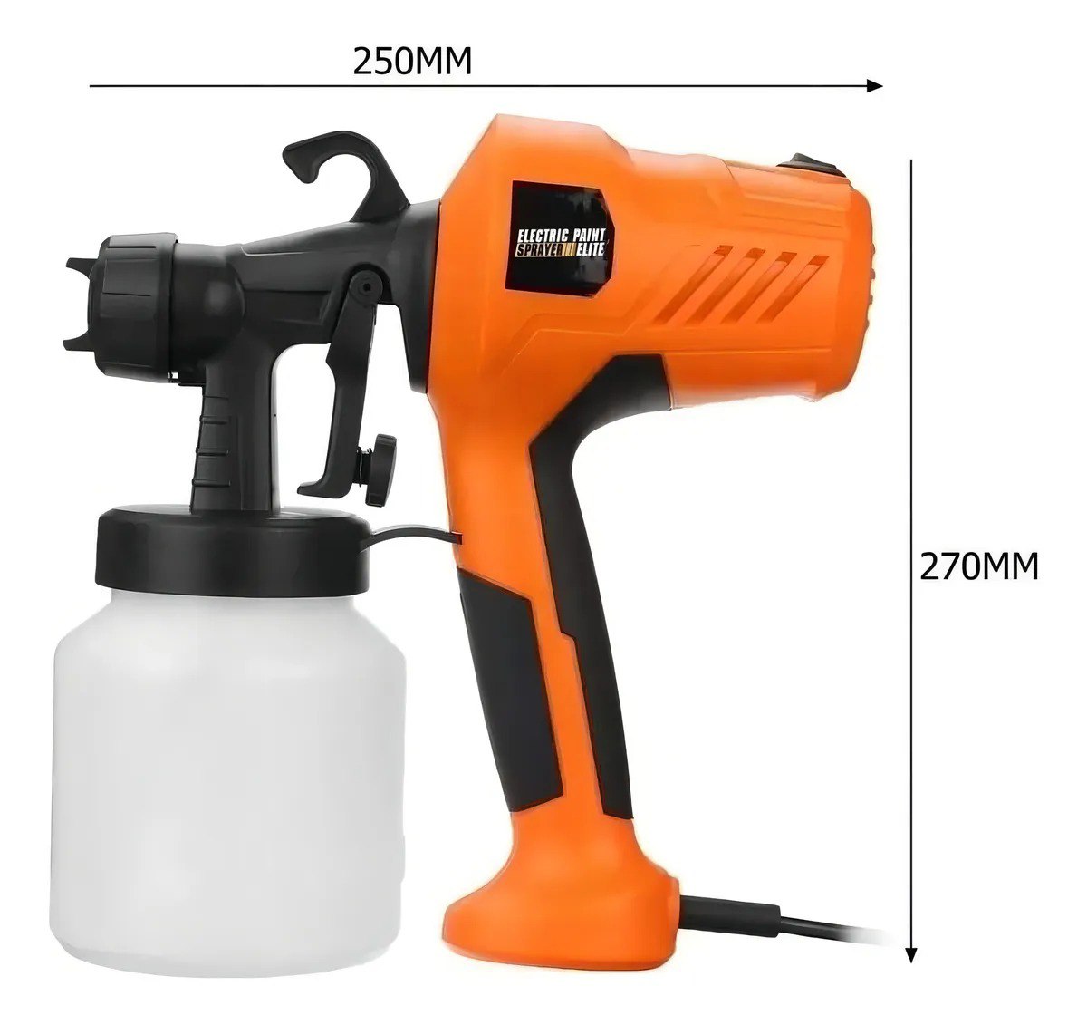 TurboPaint 400W – Pistola Eléctrica de Pintura Profesional