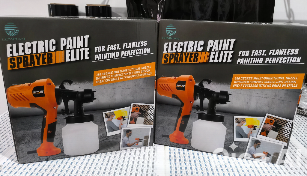 TurboPaint 400W – Pistola Eléctrica de Pintura Profesional