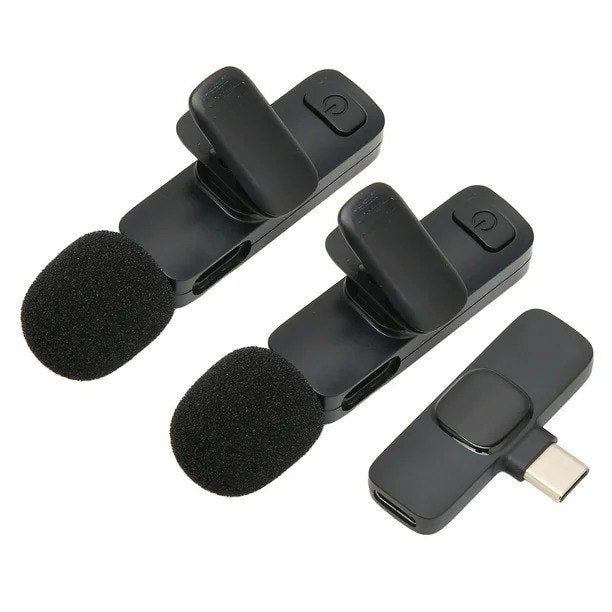 🎙️ K9 Dual Mic Tipo C – Audio profesional para tus videos