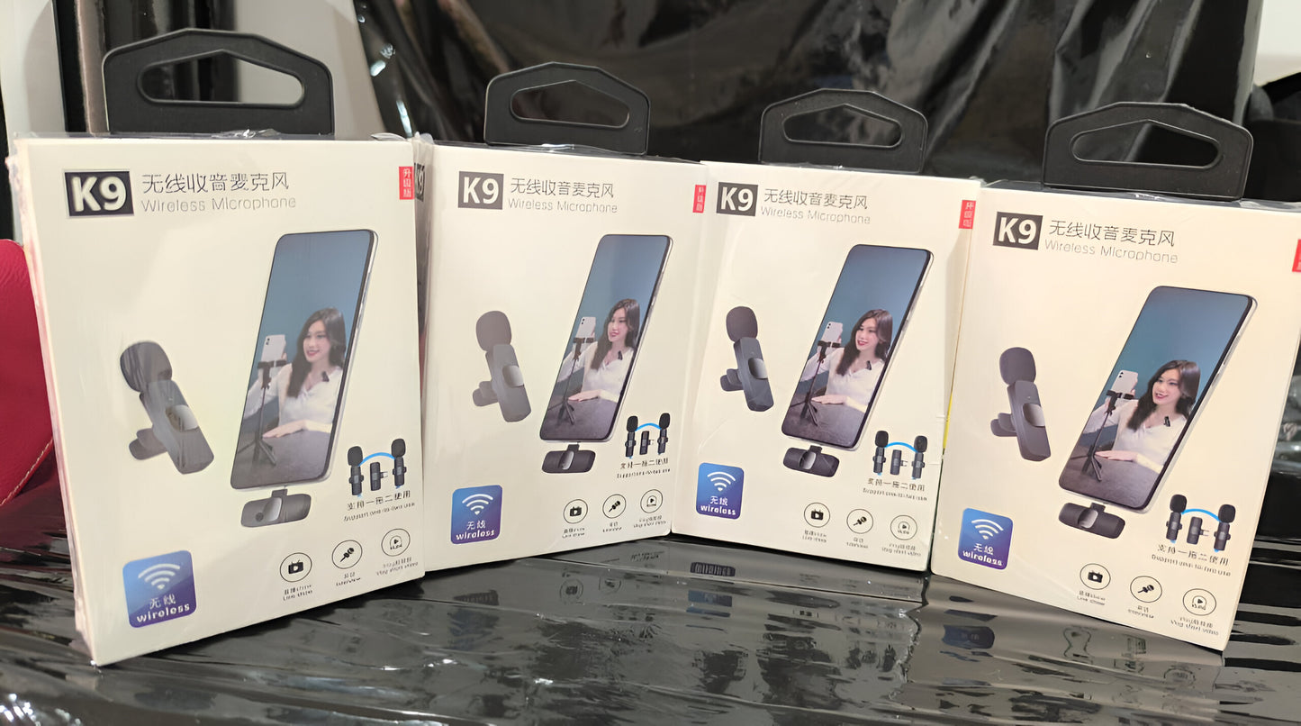 🎙️ K9 Dual Mic Tipo C – Audio profesional para tus videos