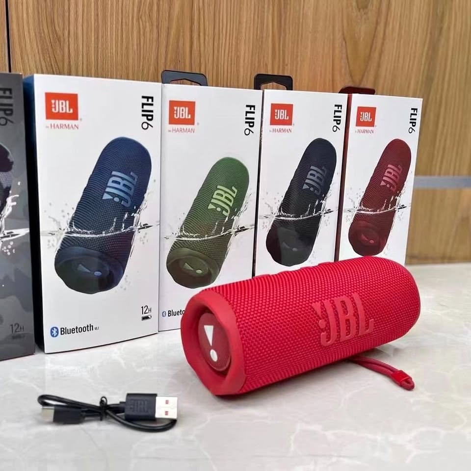 🔊 JBL Flip 6 – Potencia en tu bolsillo