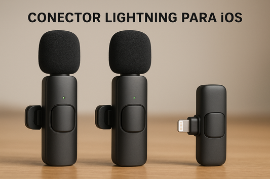 🎙️ K9 Dual Mic Tipo C – Audio profesional para tus videos