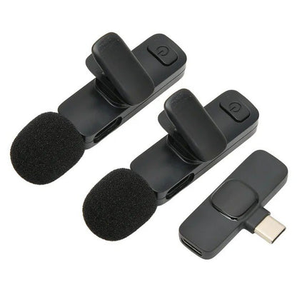 🎙️ K9 Dual Mic Tipo C – Audio profesional para tus videos