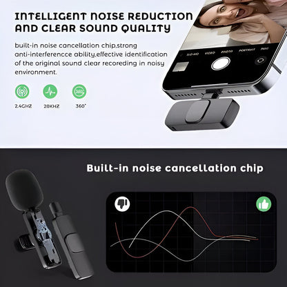 🎙️ K9 Dual Mic Tipo C – Audio profesional para tus videos