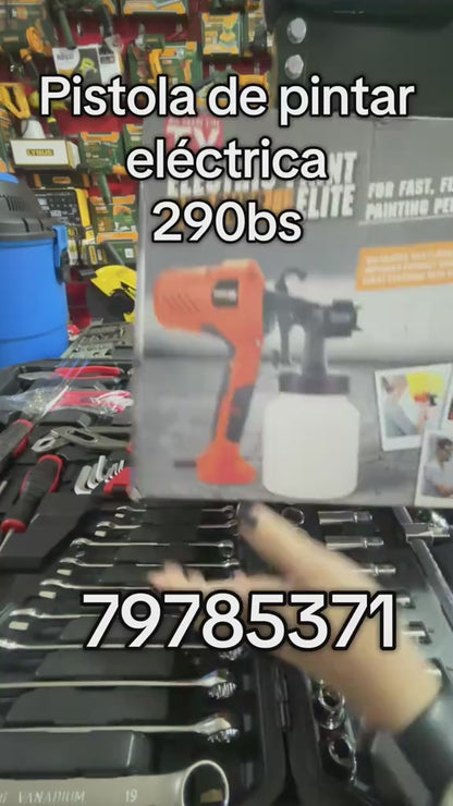 TurboPaint 400W – Pistola Eléctrica de Pintura Profesional