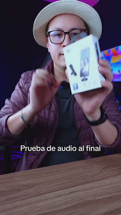 🎙️ K9 Dual Mic Tipo C – Audio profesional para tus videos